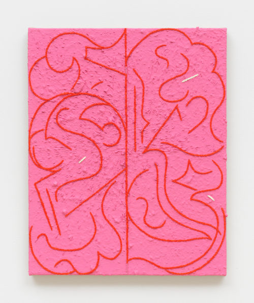 Tracy Thomason
Her Big Brain, 2019
oil and marble dust on linen
20 x 16 inches
50.8 x 40.6 cm