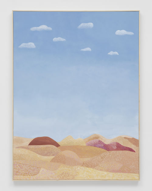 Bella Foster
Gustine (Seven Clouds on the drive to LA), 2021
Acrylic on canvas
48 x 36 inches
121.9 x 91.4 cm