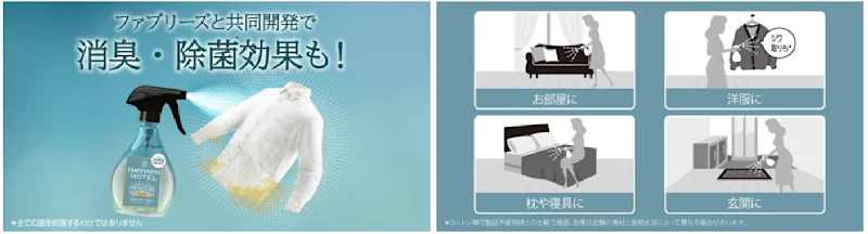 シュッとするだけで5つ星ホテル推奨の香り「ハピネスミスト」誕生!