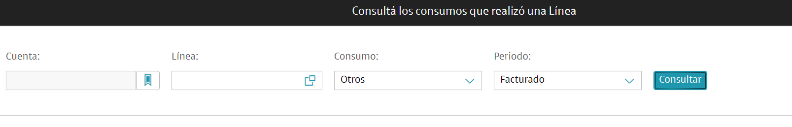 Consultar saldo 1
