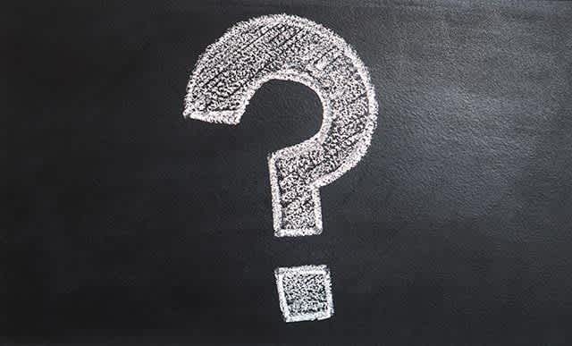 question mark on blackboard videos