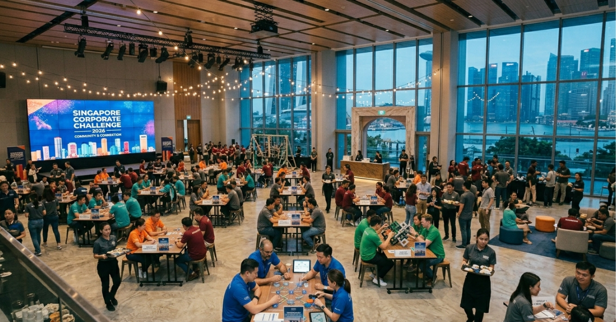 INDOOR TEAM BUILDING ACTIVITIES IN SINGAPORE: CREATIVE IDEAS FOR CORPORATE EVENTS
