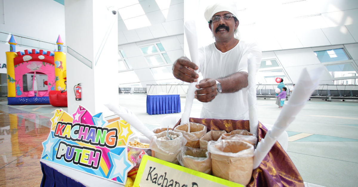 Pre Event Ideas Singapore Eventas Asia Kacang Puteh Man