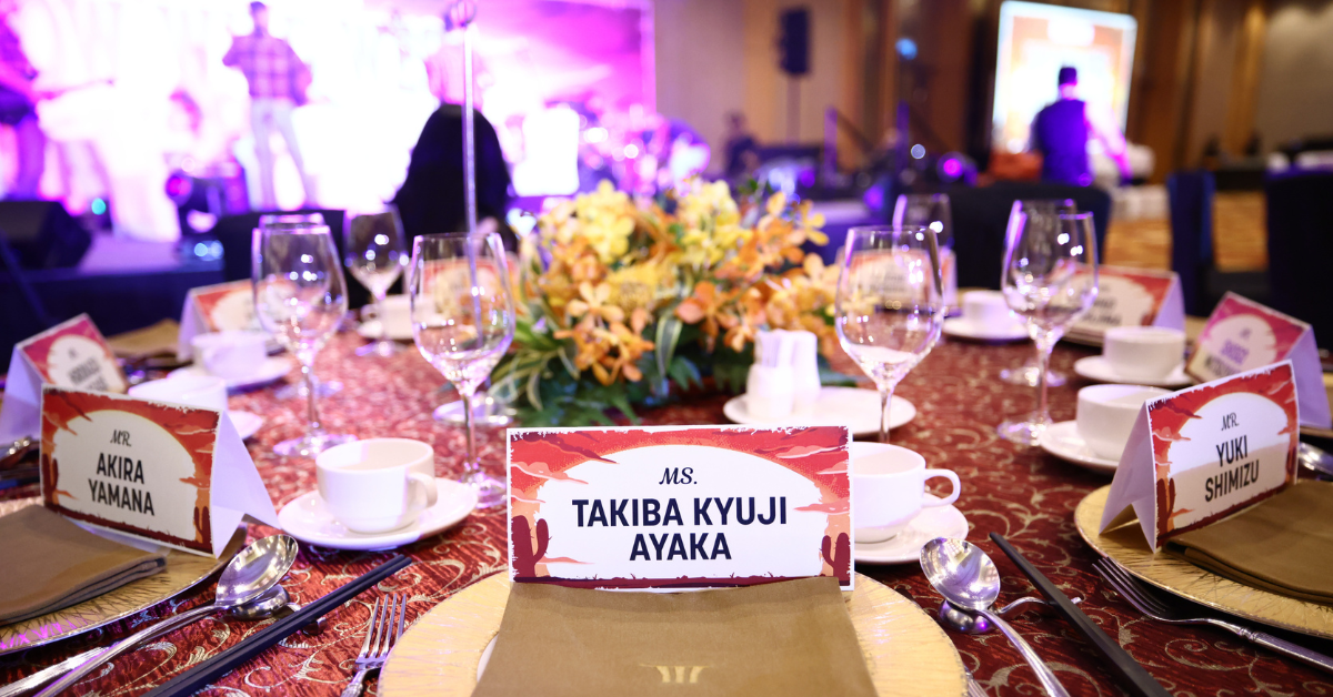 Wild Wild West Theme Corporate Table Decor and Centerpieces Eventas Asia