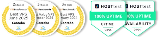 Contabo award badges