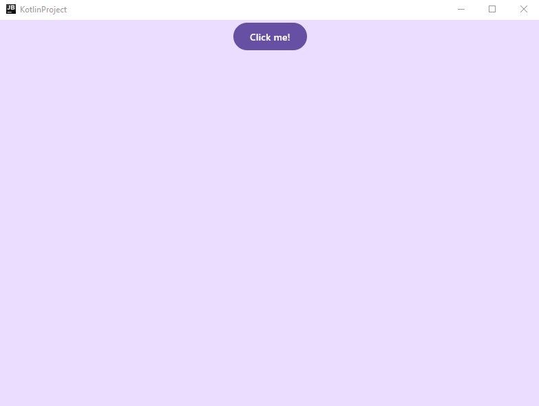 Compose multiplatform project started