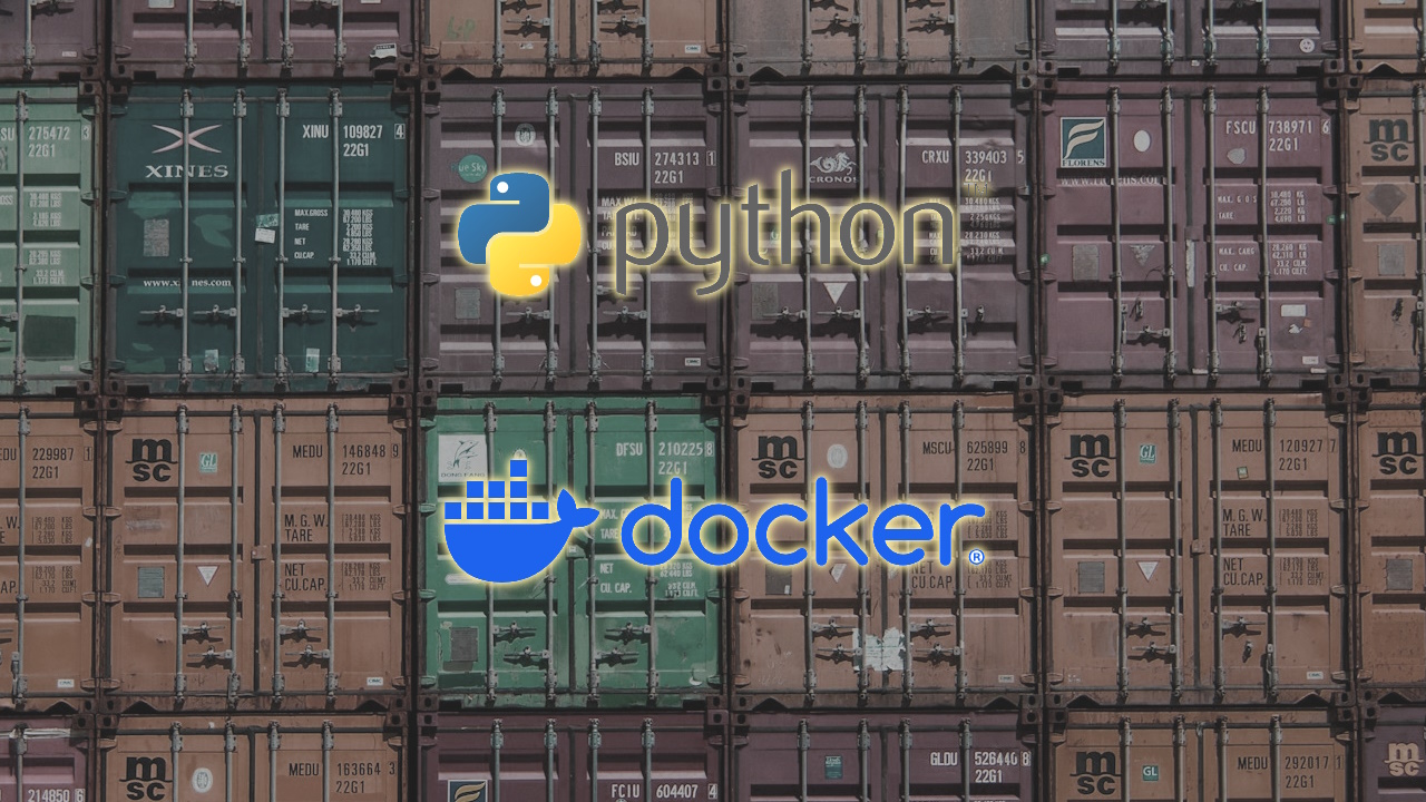 Base docker image for Python