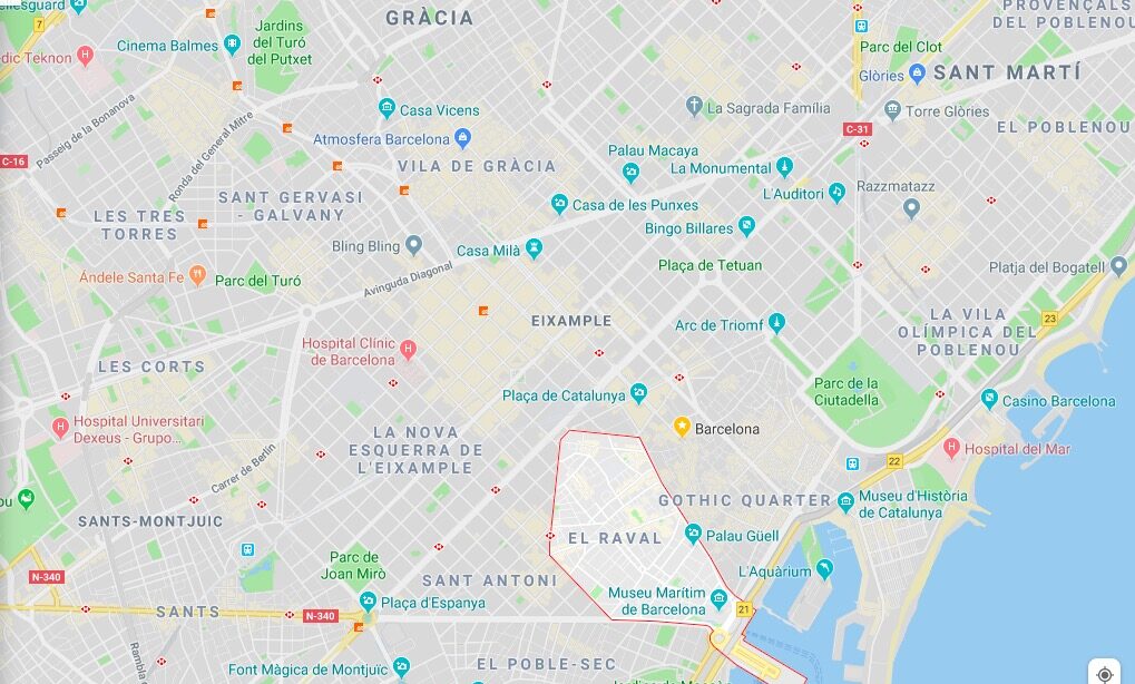 Neighborhoods in Barcelona