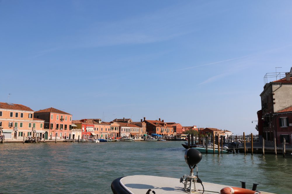 Murano Italy from Vaporetto