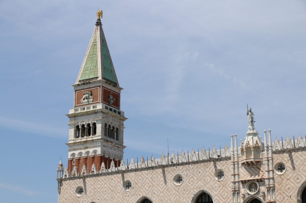 Campanile San Marco Venice Close Up