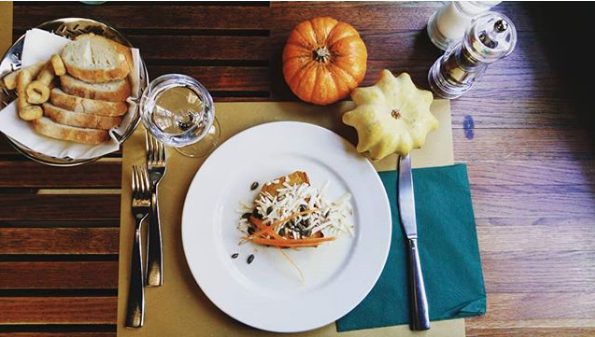 Flan di Zucca Osteria La Zucca