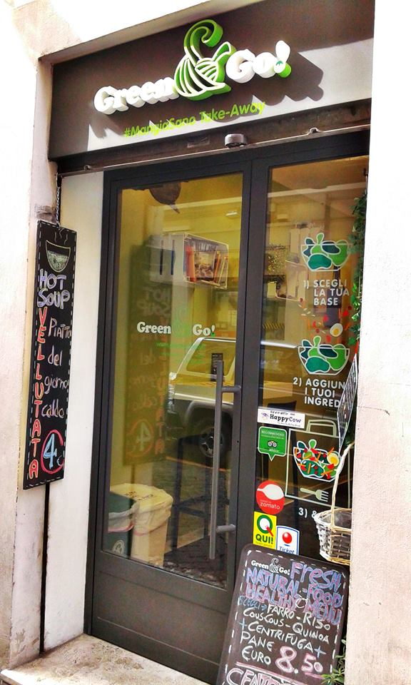 Vegan and gluten free restaurants in Rome Green&Go