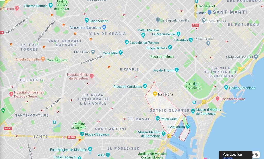 Neighborhoods in Barcelona