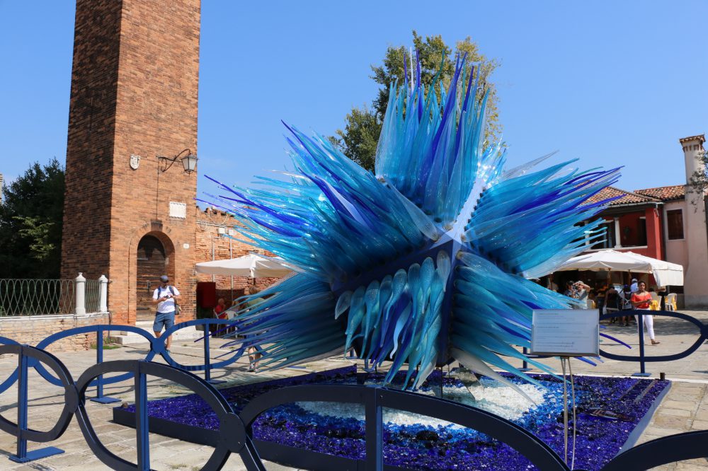 Glass Art in Murano Italy