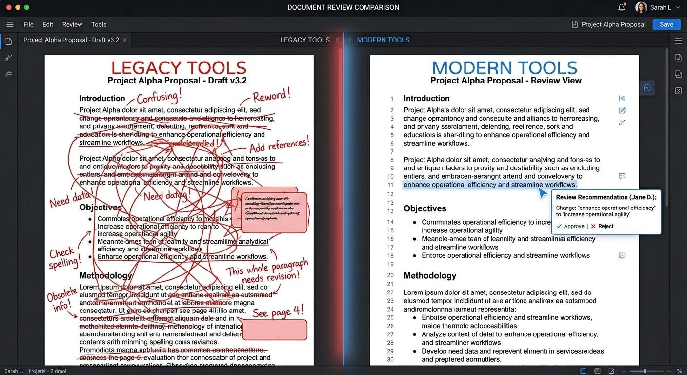 AI PDF Comparison vs Traditional Tools: What’s the Difference? | DoxBar