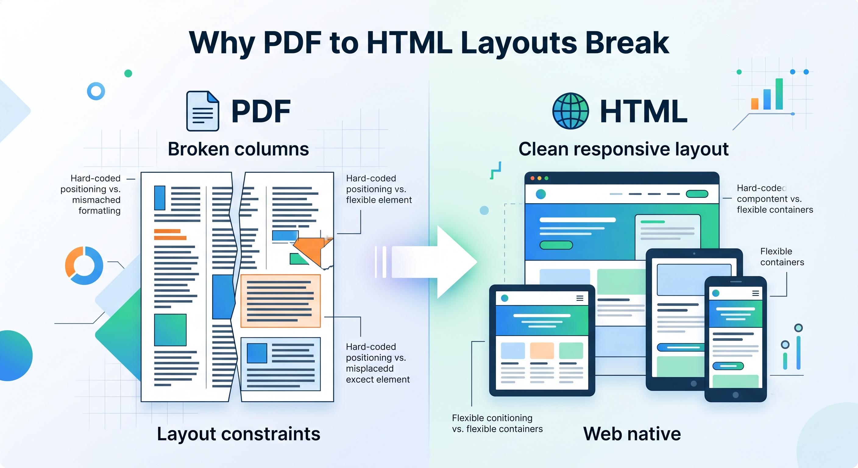 Why Does PDF to HTML Conversion Break Page Layouts?