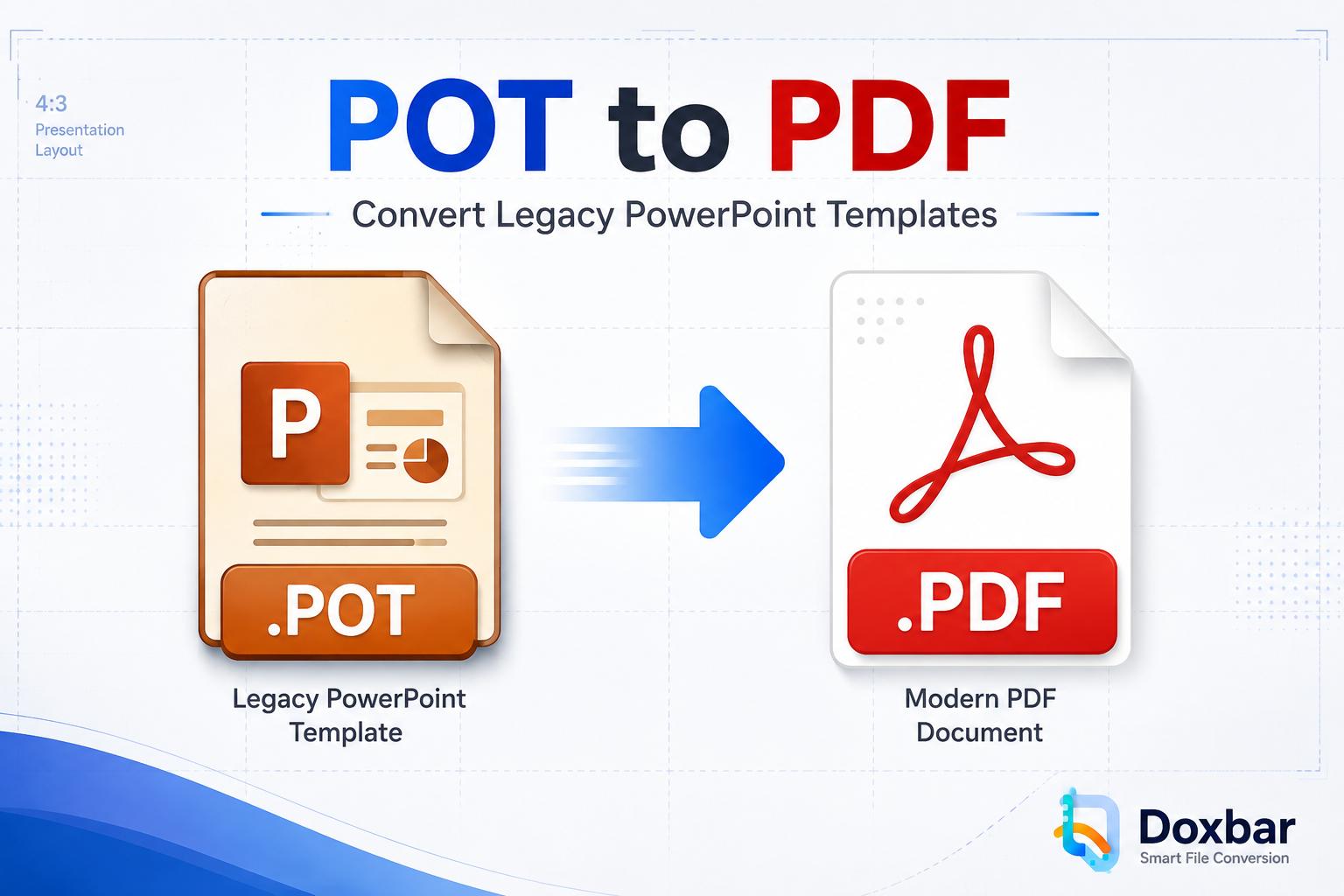 POT to PDF: Convert Legacy PowerPoint Templates Online