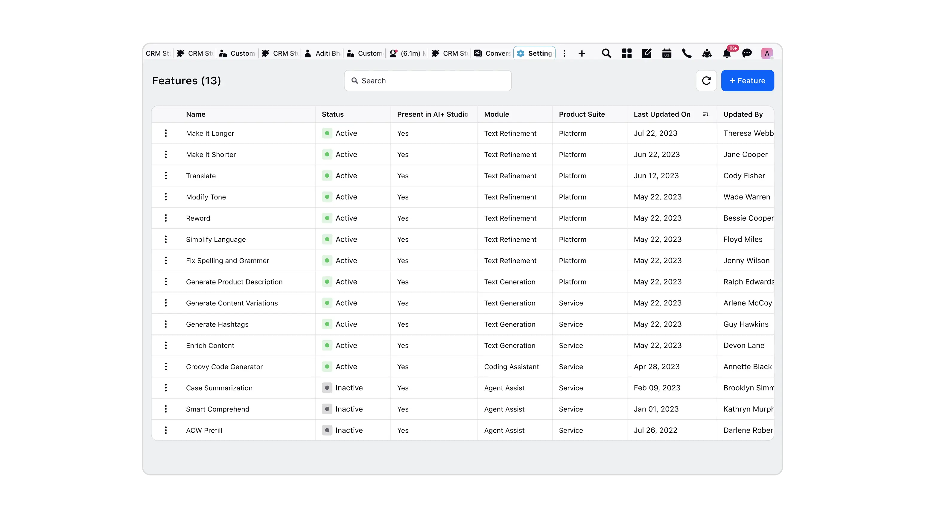 AI+ FEATURE ACCESS MANAGEMENT_Card 1