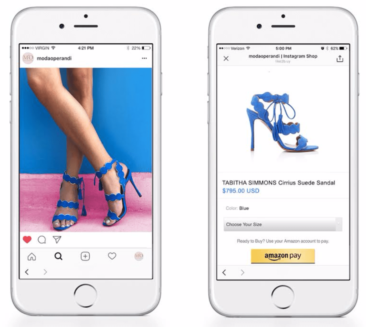 Amazon uses Instagram Shop feature to boost conversions
