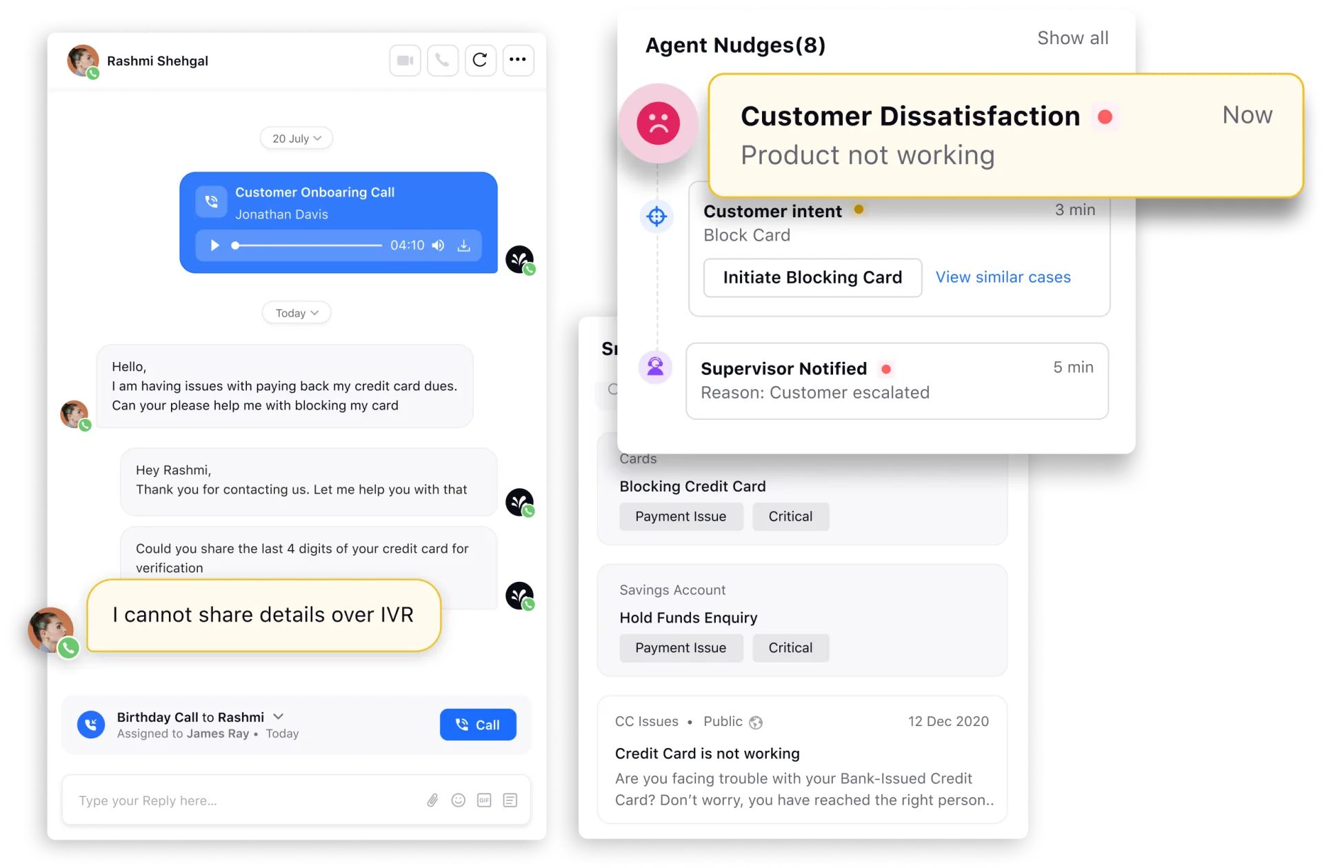 Agent assist software powered by Sprinklr AI