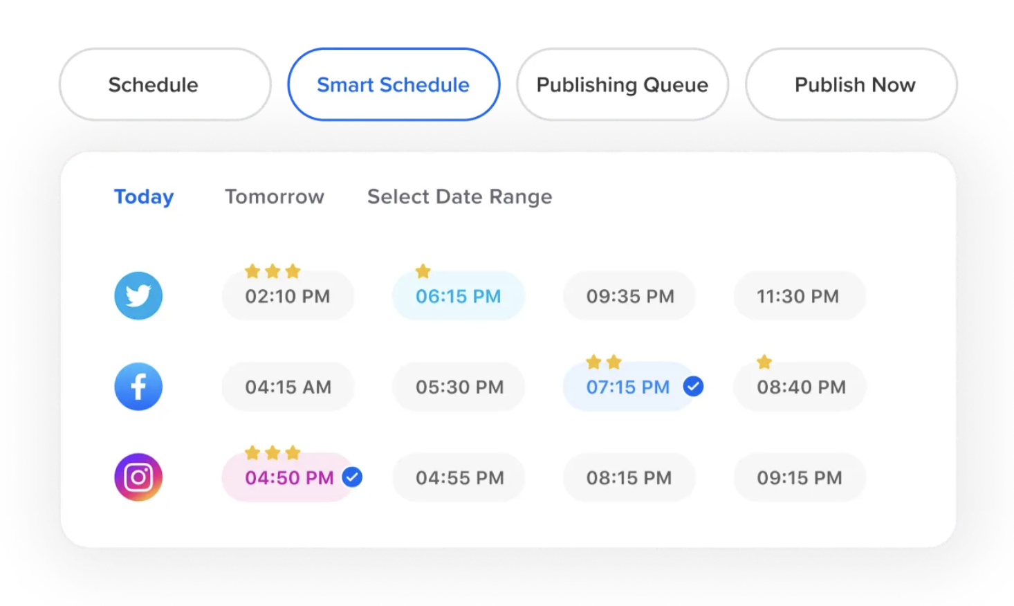 Maximize reach with Sprinklr-s AI-powered smart scheduling feature