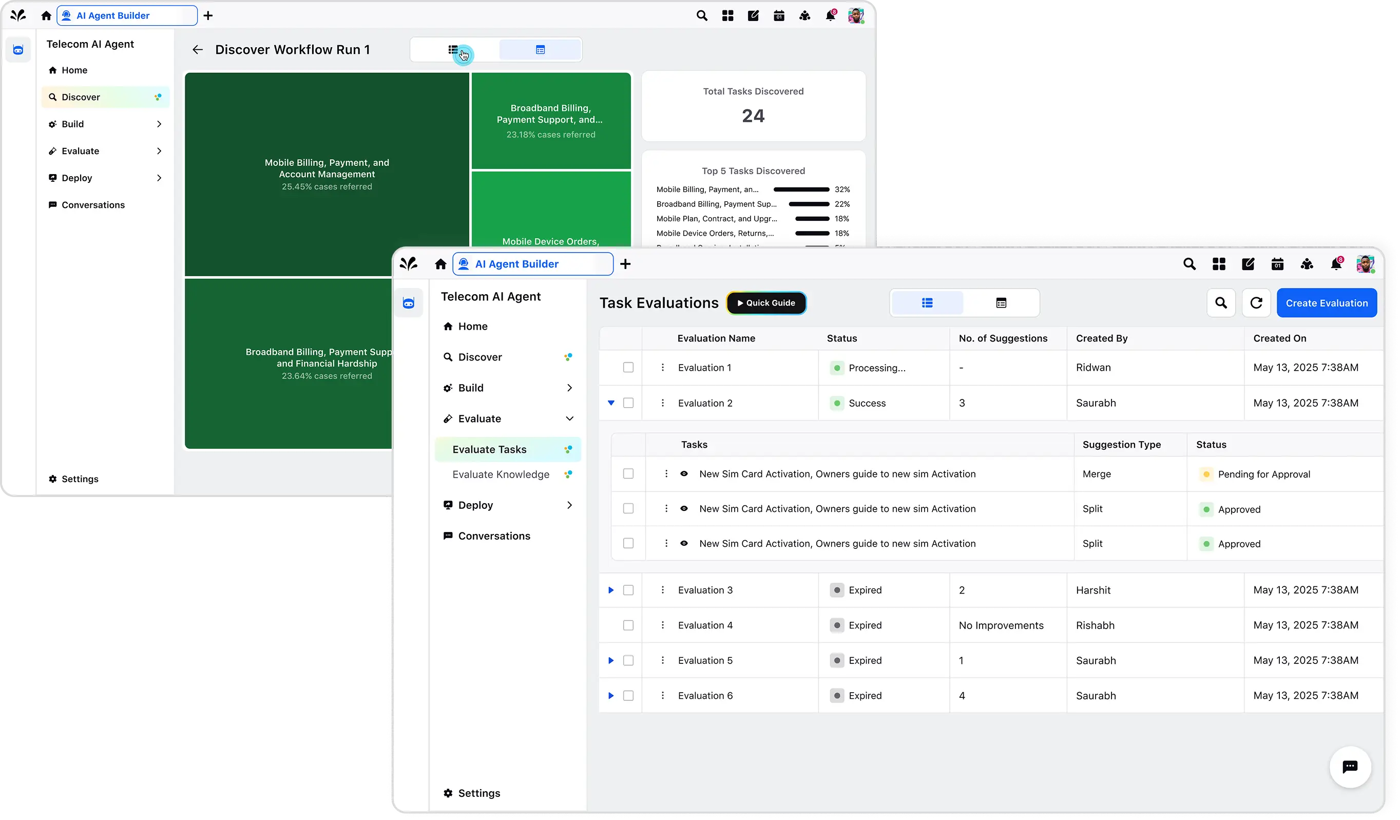 Sprinklr Service card 1