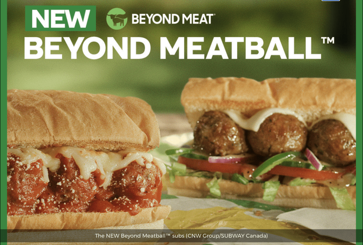 Subway-s Beyond Meatball Sub campaign