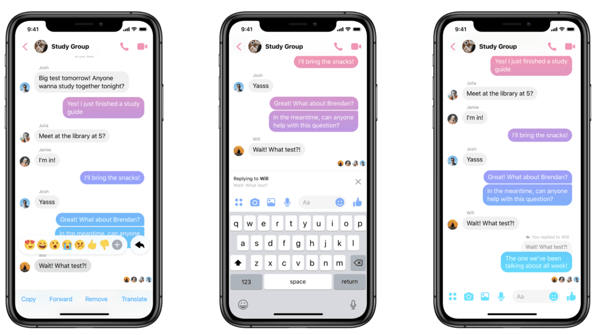 Facebook Messenger to chat with customers and prospects