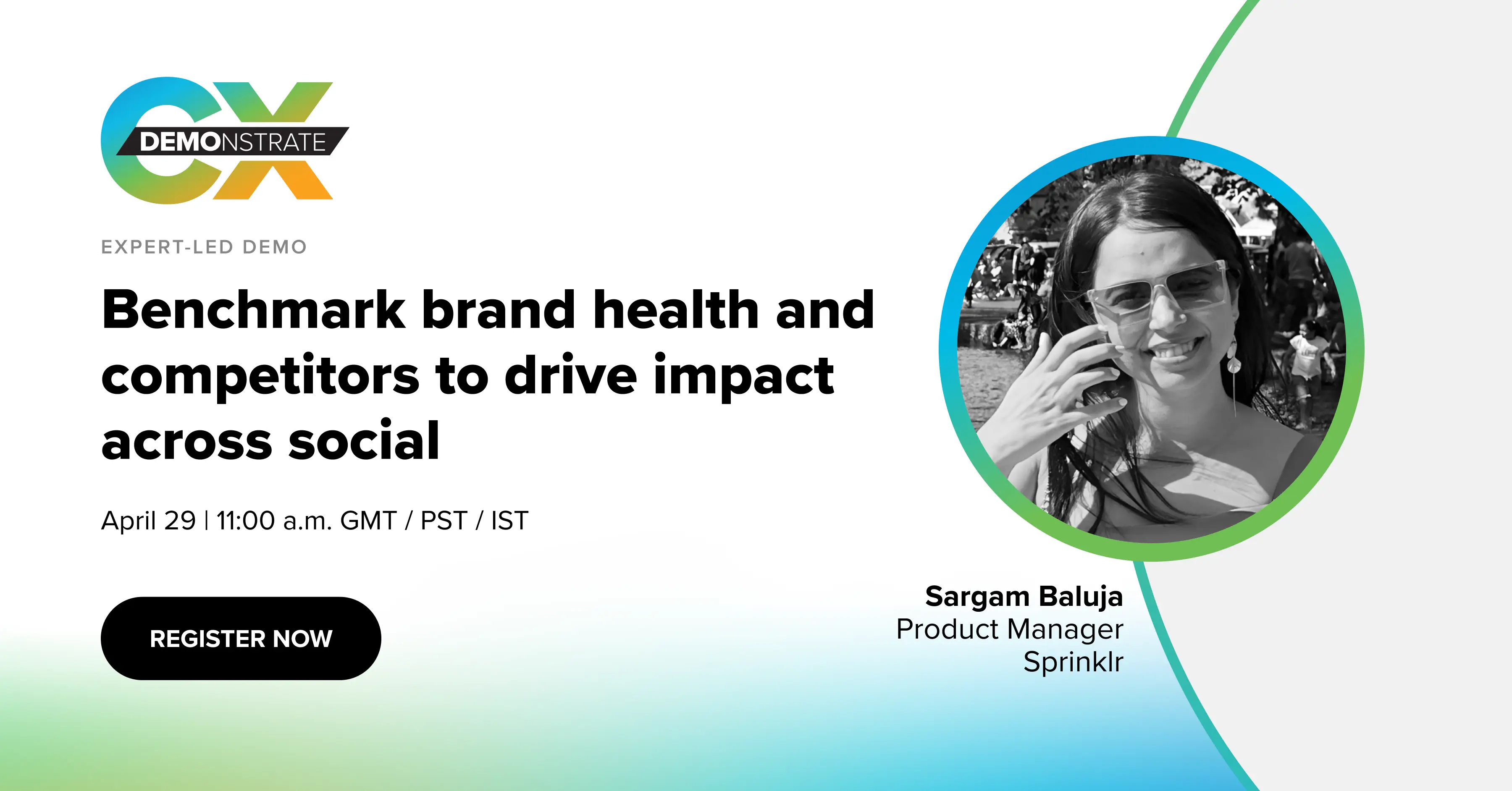 Event Hero Image - Benchmark brand health and competitors to drive impact across social