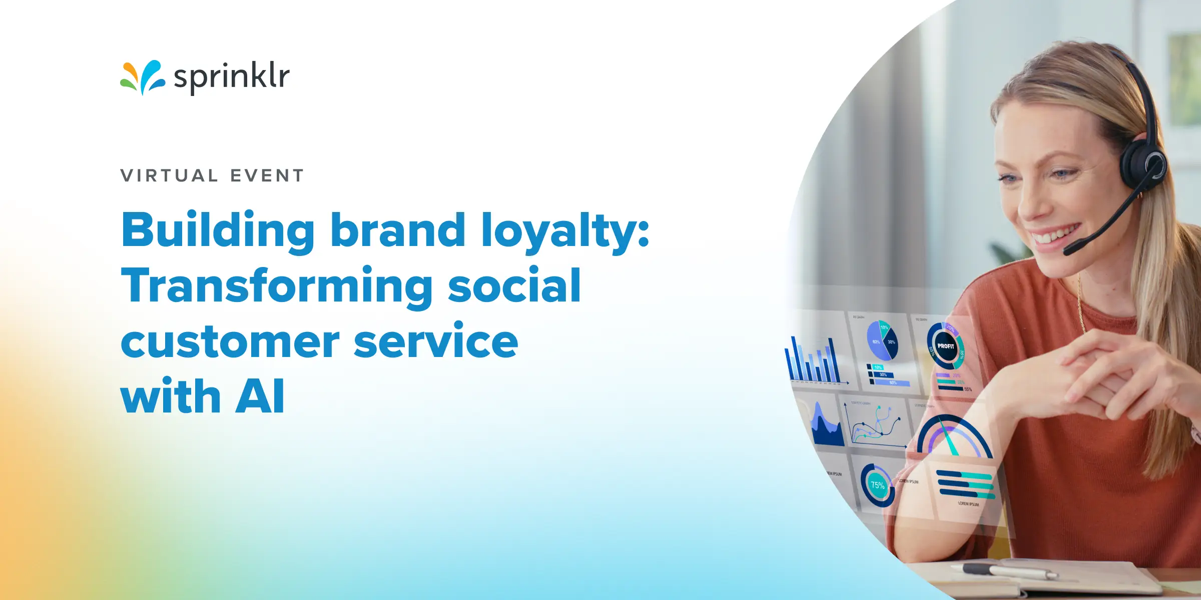 Event Hero Image - Building brand loyalty: Transforming social customer service with AI