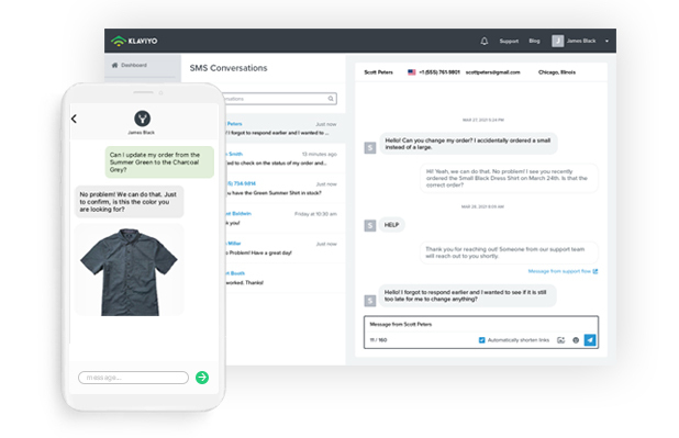Klaviyo customer engagement platform