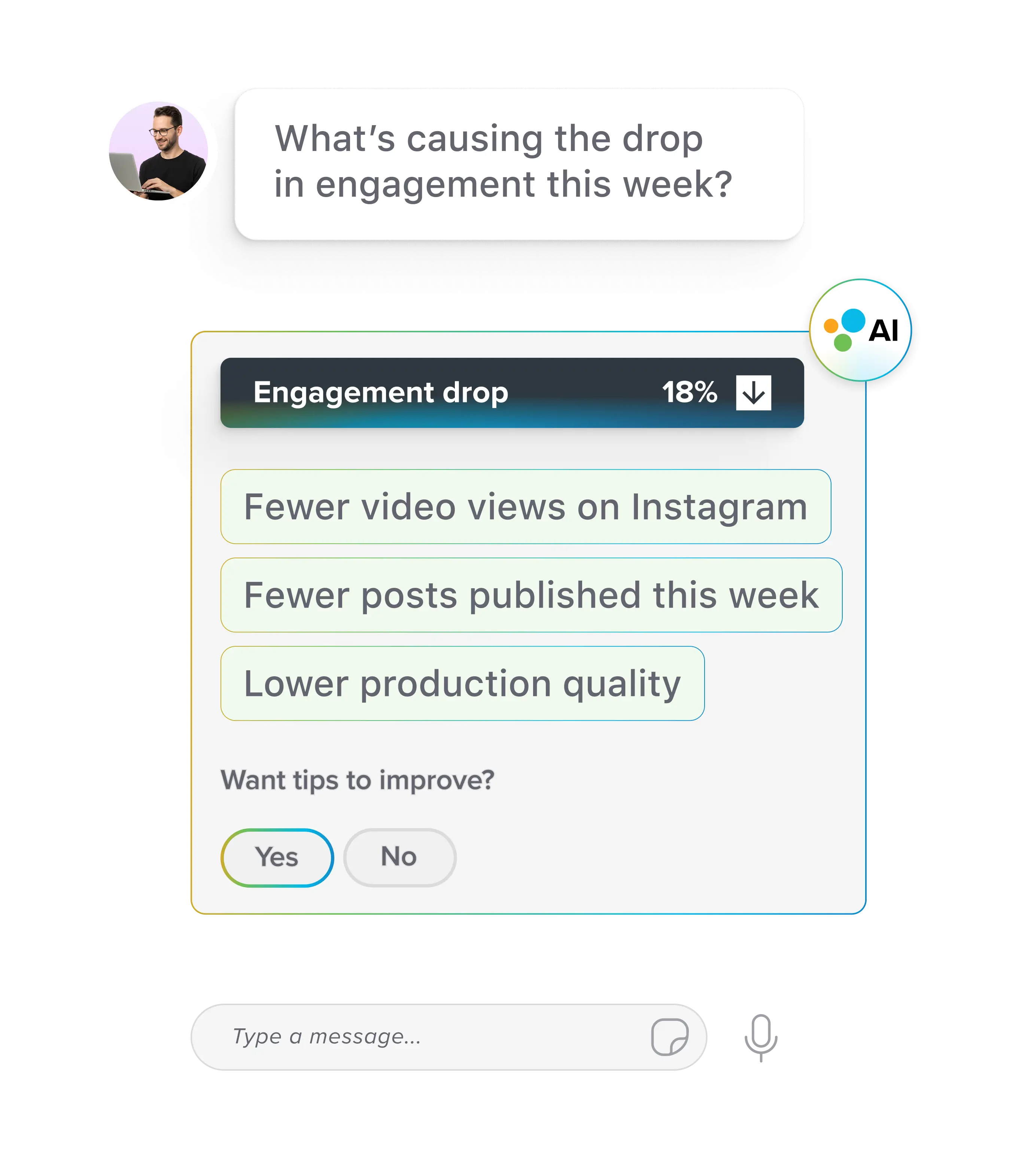 Go from metrics to meaningful action