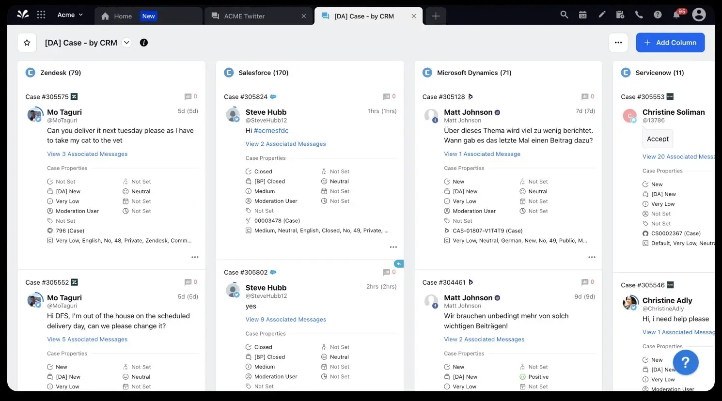 Sprinklr CRM integration helps agents deliver immediate answers based on unified data
