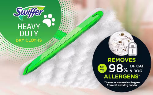 Swiffer Sweeper Pet Heavy Duty Dry Cloth Refills -