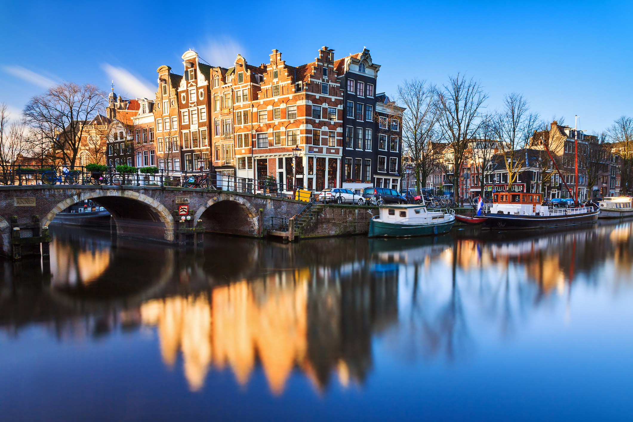 Amsterdam in February