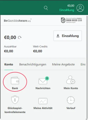 Bet365 Schweiz Bank