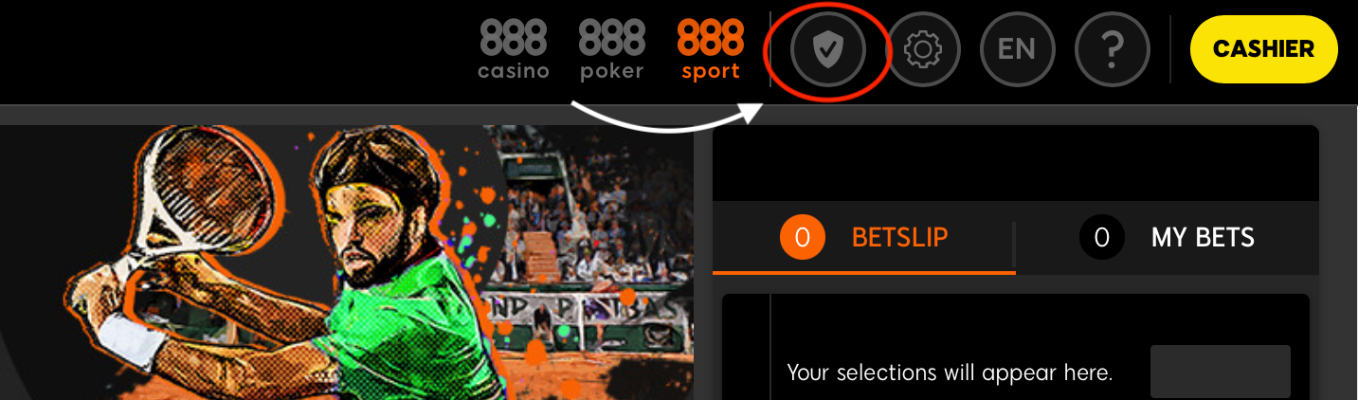 888 Sport responsible gambling icon