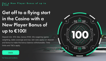 bet365 New Customer Offer - New Player Bonus up to €100! - Casino