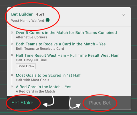 How to Place a Bet365 Bet Builder