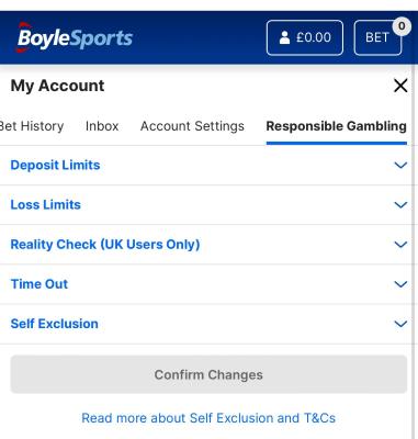 boylesports deposit limits