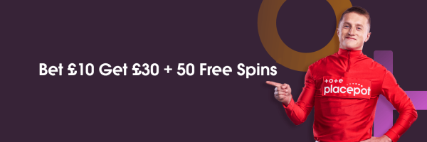 Bet £10 Get £30 + 50 Free Spins