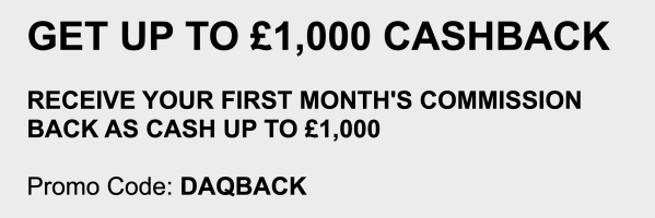 Betdaq New Customer Offer - Up to £1000 Cashback - Sport