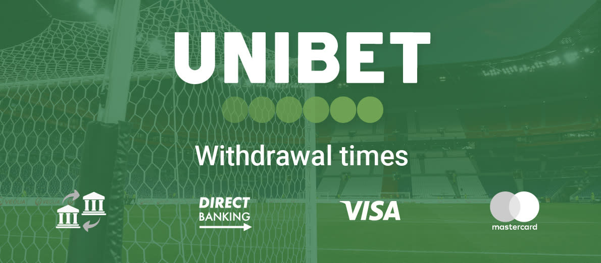 Unibet withdrawal - Bank Transfer - Direct Banking - Visa - Mastercard