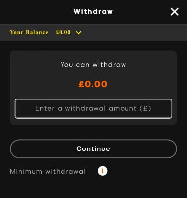 888 withdrawal page