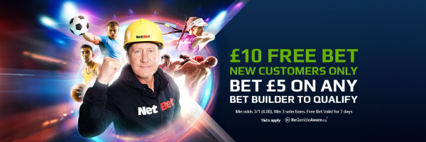 Netbet New Customer Offer - £10 Free Bet When You Spend £5