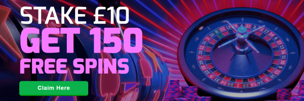 Betfred New Customer Offer - Stake £10 Get 150 Free Spins