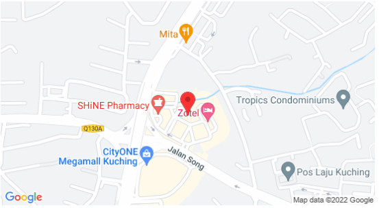 IDP Kuching Office Map