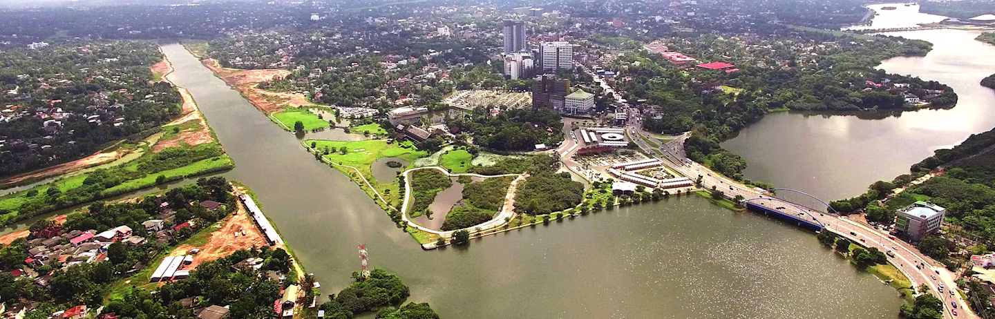 Aerial view of Battaramulla