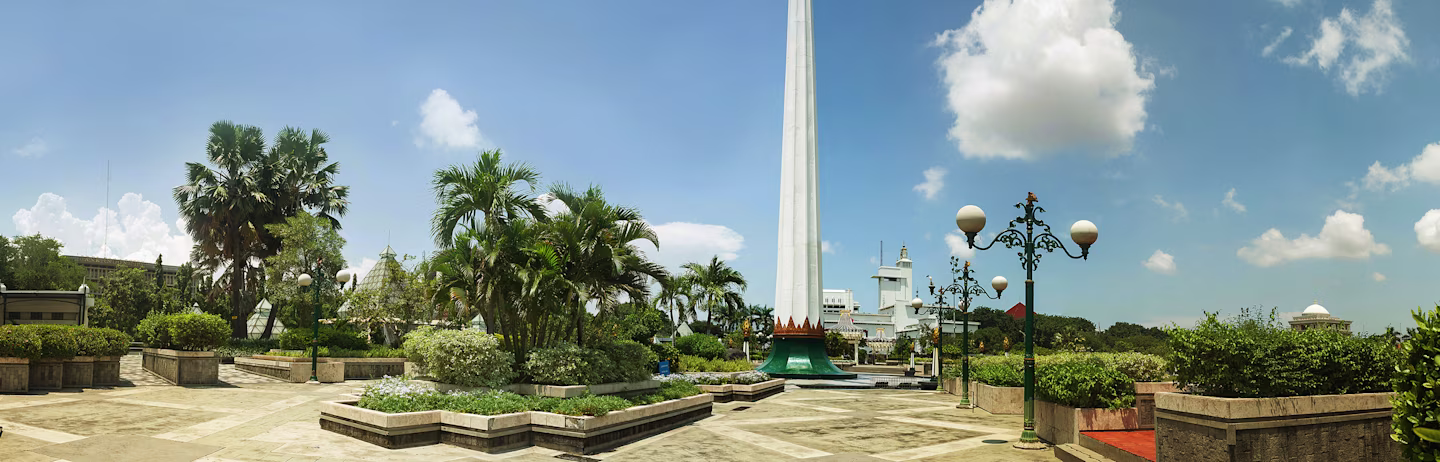 Monument in Surabaya, Indonesia