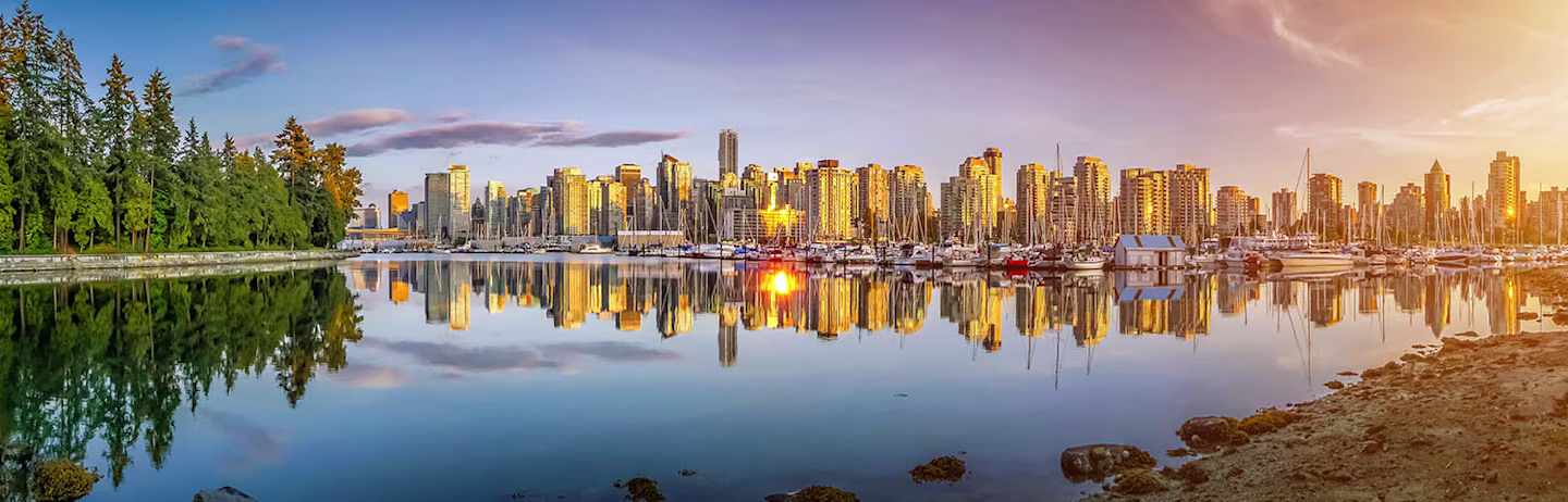Vancouver, BC, Canada skyline